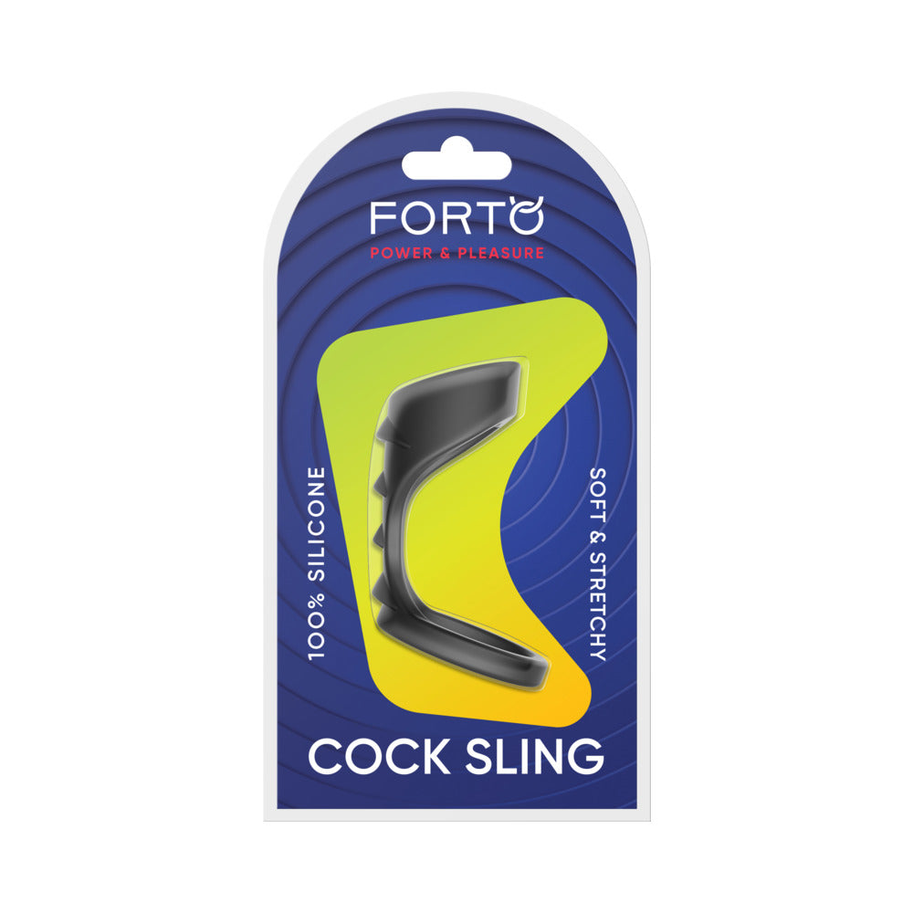 Forto F-45 Textured Bridge Cock Sling - Black
